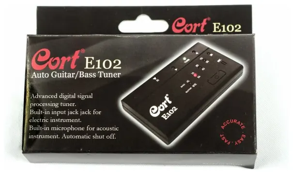 Cort E102 Auto Guitar/Bass Tuner