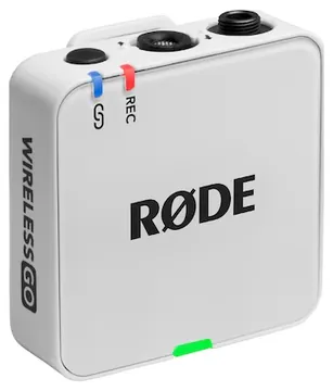 Rode Wireless Go Gen 3 Dual White Digitales Drahtlos-Mikrofonsystem