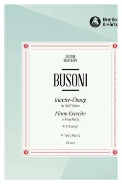 Breitkopf BUSONI - Piano Exercise in 5 Parts