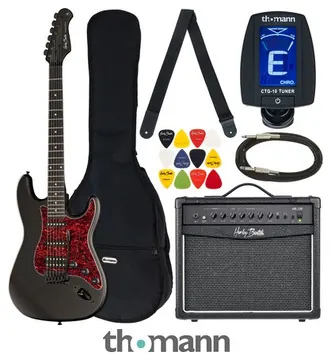 Harley Benton ST-20HSS Standard SBK Bundle