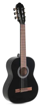 Gewa Student Schwarz Spruce 1/2 Konzert-Gitarre (VG500.112)