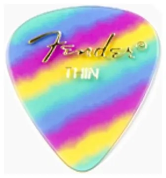 Fender Pua Rainbow Thin 12