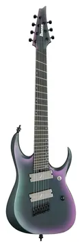 Ibanez RGD71ALMS Axion Label 7-String, Black Aurora Burst Matte - Secondhand