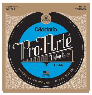 DAddario J4605 Pro Arte Hard Tension .036 A-5th Classic Guitar String. Saite für Konzertgitarre