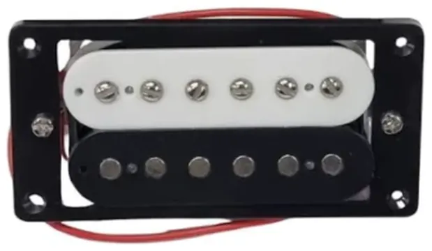 Ronsani Par de Captadores Humbucker em Alnico Ronsani V Cor: Zebra/Preto e Branco)