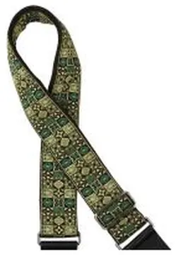 Gaucho Traditional Series Guitar Strap GST-186-GN
