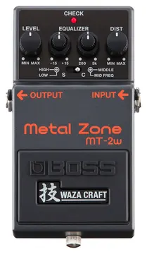 Boss MT-2W Metal Zone Pedal Wazacraft
