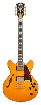 D'Angelico Excel Mini DC Vintage Natural Chitarra Semiacustica