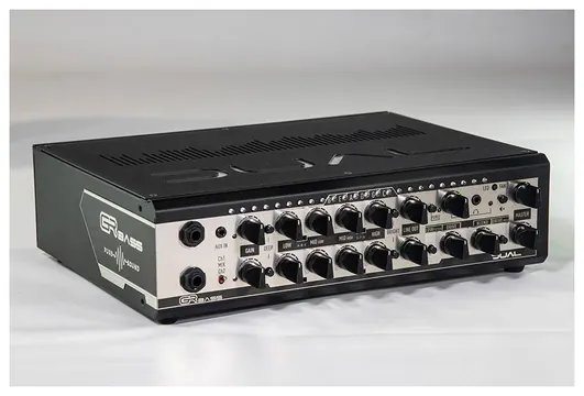 GRBass DUAL 800 Watt Basgitaarversterker Head Zwart