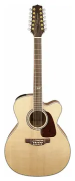 Takamine semi-akoestische gitaar - Jumbo - 12snaar - Naturel