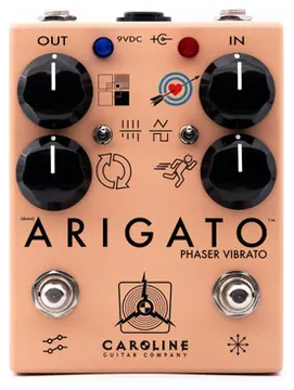 Caroline Guitar Company ARIGATO Fuzz Vibrato Pedal