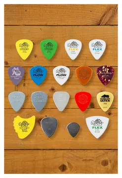 Dunlop Recording Pick Variety Pack - 18 Pack