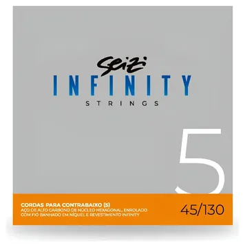 Seizi Cordas Para Contrabaixo Infinity Bass 5 – 045/130 - Seizi
