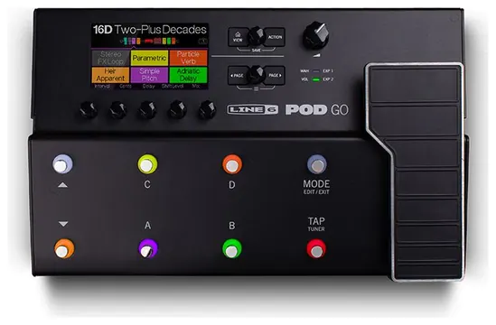 Line 6 POD Go Multieffektgerät für E-Gitarre