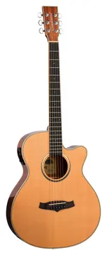 Tanglewood TW4CENA Electro Acoustic Super Folk Cutaway Natural Gloss