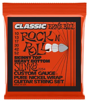 Electric Guitar Strings 10-52 Classic Rock N Roll Slinky Pure Nickel 100% Genuine