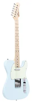 Crafter Charlote Tele Electric Guitar Day Blue