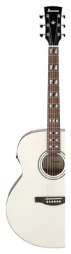 Ibanez AJ70M2E LTD Edition Parelwit hoogglans