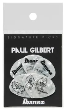 Jogo De Palhetas Ibanez B1000pg-pw 6 Un Paul Gilbert