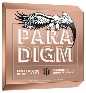 Ernie Ball 2076 Paradigm Phosphor/Bronze 12-54 Saiten für Westerngitarre