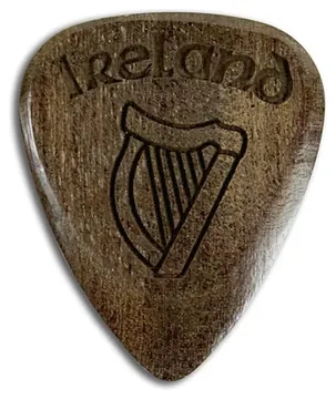 Timber Tones Ireland Harp Wooden Plectrum