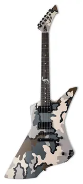 ESP LTD SNAKEBYTE CAMO JAMES HETFIELD - Incl. Case