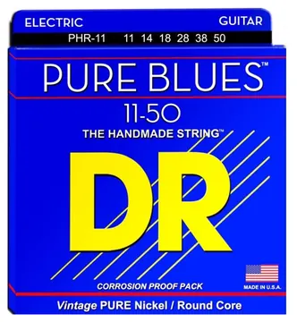 DR Strings Corde Chitarra Elettrica DR Pure Blues 11-50