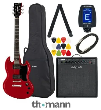 Harley Benton DC-200CH Student Series Set