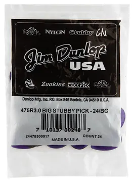 Dunlop Big Stubby Nylon 24er Pack 3,00