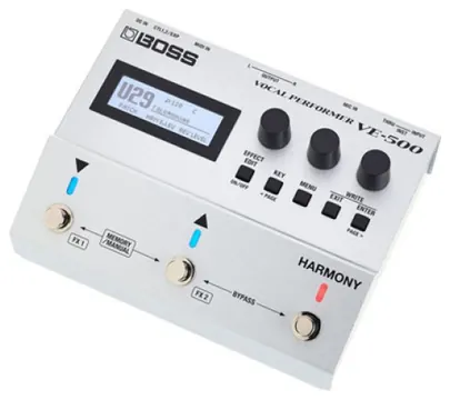 Boss VE-500 VOCAL PERFORMER Processador Voz 32-bits 48kHz