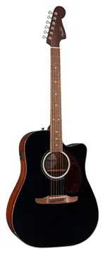 Fender California Deluxe Redondo CE WN Nero