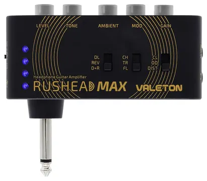 Valeton RH-100 Oplaadbare Hoofdtelefoon Gitaarversterker met Effecten
