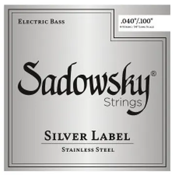 Sadowsky Silver Label Basso Elettrico 4 St 040-100 SS