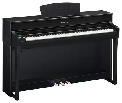Yamaha Piano Clavinova Yamaha CLP735 PE Preto CLP-735