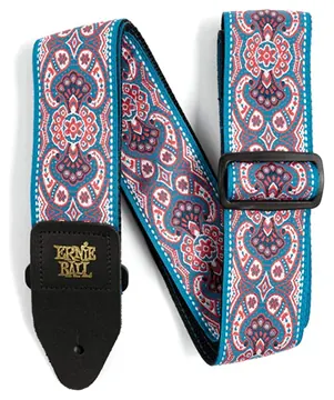 Ernie Ball Pink Paisley Jacquard Strap