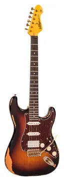Vintage Electrics V6 HSS ICON Gloss Distressed Sunset Sunburst