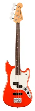 Player II Mustang Bass PJ | Rosewood FB | Coral Red