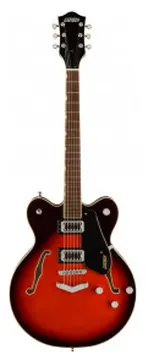 Gretsch G5622 Electromatic Center Block V-Stoptail Claret Burst