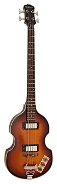 Epiphone Contrabaixo Epiphone Viola Bass Original Series de 4 Cordas Passivo Vintage Sunburst C/ Escala Escura