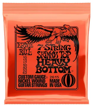 Ernie Ball 2615 Skinny Top Heavy Bottom 7-string