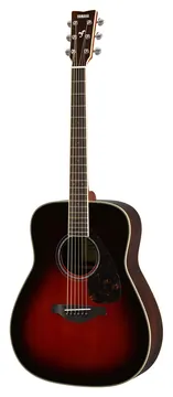 Yamaha Fg830Tbs Sunburst marrón tabaco