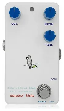 Animals Pedals Surfing Polar Bear Bass Overdrive Mod by BJF