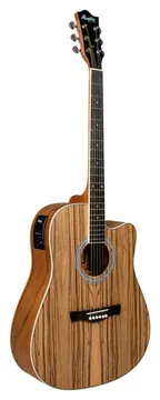 Memphis by Tagima MD-25 EQ NTWS Memphis Series Folk de Aço Natural Walnut Satin C/ Afinador