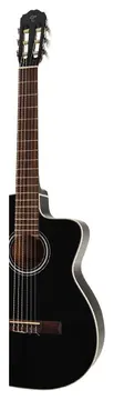 Takamine GC1CE Black Chitarra classica elettrificata nera