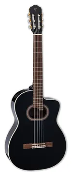 Takamine GC6 Cutaway Elektro Schwarz