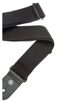 Planetwaves 50CT00 Gitarrengurt Cotton BLK