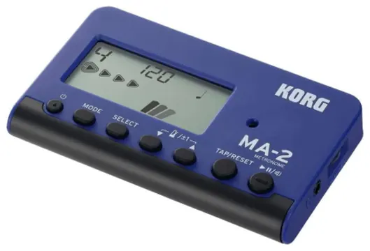 Korg Afinador Digital e Metronomo Korg MA2 BLBK