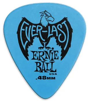 Ernie Ball 9181 Plettri Everlast Blue 0.48mm Busta da 12