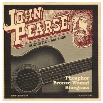 Corde John Pearse 650LM chit.acustica Phosphor Bronz 012-056