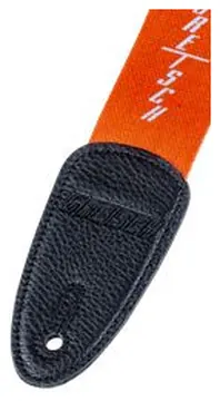 Gretsch Wing Logo Pattern Strap ORG/GRY